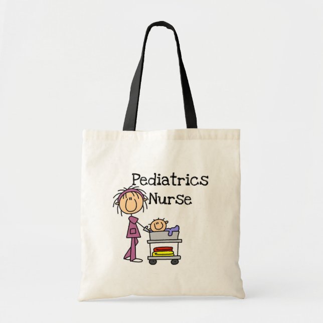 Paediatrics Nurse T-shirts and Gifts Tote Bag (Front)