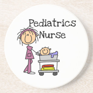 Paediatrics Nurse Tshirts and Gifts Coaster
