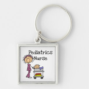 Paediatrics Nurse Tshirts and Gifts Key Ring