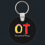 Paediatrics Occupational Therapy Back To School Ot Key Ring<br><div class="desc">Paediatrics Occupational Therapy Back To School Ot Therapist</div>