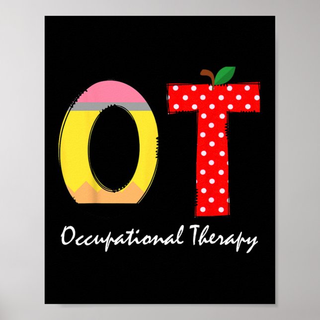 Paediatrics Occupational Therapy Back To School Ot Poster (Front)