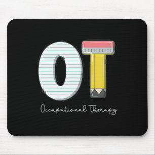 Paediatrics Occupational Therapy Cute Pencil Back Mouse Pad
