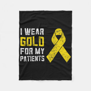 Paediatrics Oncology Nurse Gift Childhood Cancer A Fleece Blanket