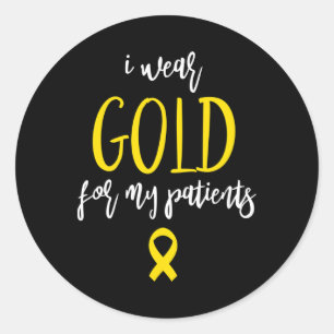 Paediatrics Oncology Nurse Gifts For Women Childho Classic Round Sticker