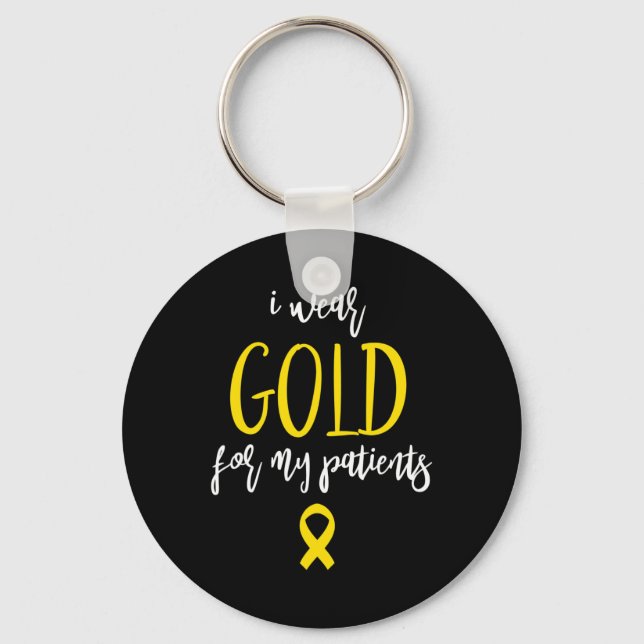 Paediatrics Oncology Nurse Gifts For Women Childho Key Ring (Front)