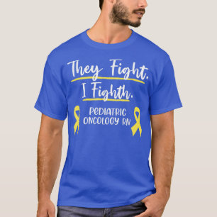Paediatrics Oncology Nurse Shirt RN Childhood Canc