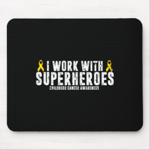Paediatrics Oncology  RN Nurse Oncologist Ribbon  Mouse Pad