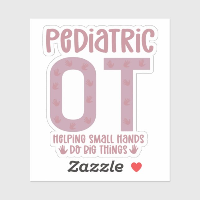 Paediatrics OT Occupational therapist OT Gifts (Sheet)