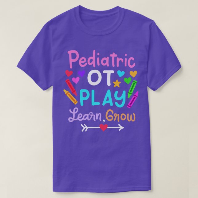 Paediatrics OT Occupational Therapy 2 T-Shirt (Design Front)