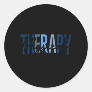 Paediatrics Physical Therapy Funny Physical Theras Classic Round Sticker