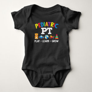 Paediatrics PT Kids Physical Therapy Paediatrician Baby Bodysuit