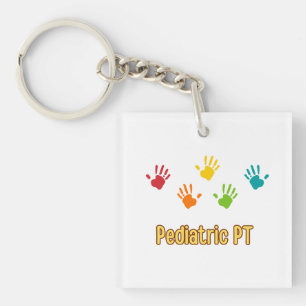 Paediatrics PT Shirt Key Ring
