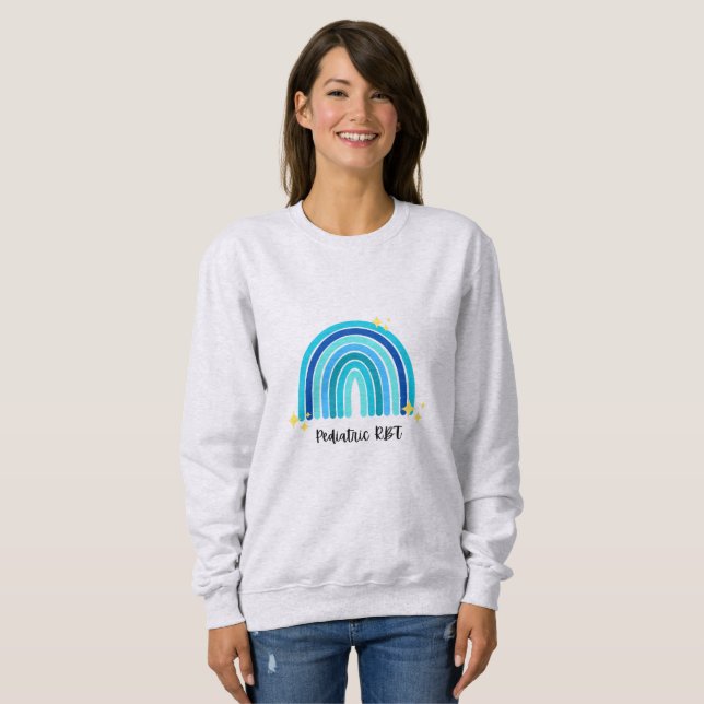 Paediatrics RBT Rainbow Crewneck Sweatshirt (Front Full)