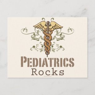 Paediatrics Rock Paediatrician Postcard