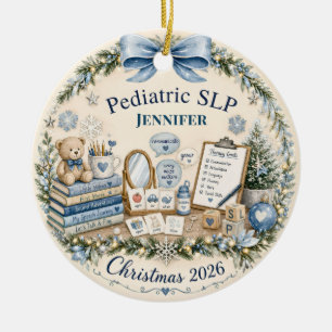 Paediatrics SLP Christmas Ornament Gift