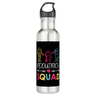 Paediatrics Squad Nurse Cute 710 Ml Water Bottle