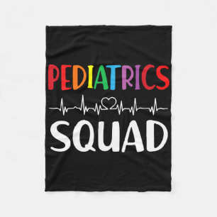 Paediatrics Squad Peds Registered Nurse  Fleece Blanket