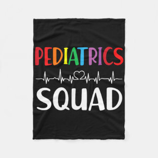 Paediatrics Squad Peds Registered Nurse  Fleece Blanket