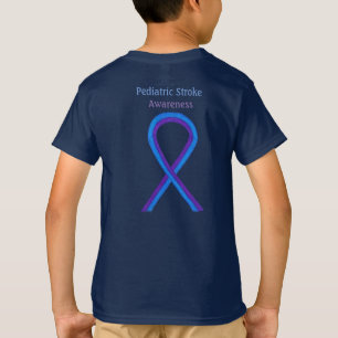 Paediatrics Stroke Awareness Ribbon Customised T-Shirt