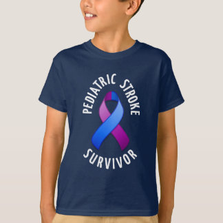 Paediatrics Stroke Survivor Dark Shirt
