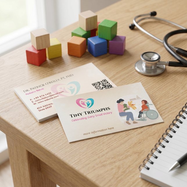 Paediatrics Therapy Business | Light Red Card (Creator Uploaded)