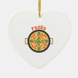Paella Ceramic Ornament