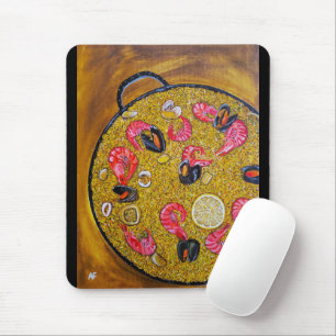 Paella De Marisco Painting by Alfred Fox Mouse Pad