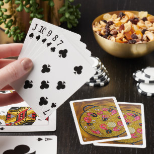 Paella De Marisco Painting by Alfred Fox Playing Cards