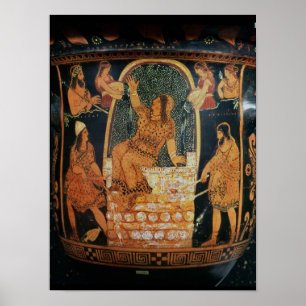 Paestan Redfigured 'bell-krater' Poster
