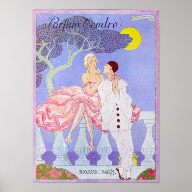 Pafum Tendre by George Barbier Poster (Front)