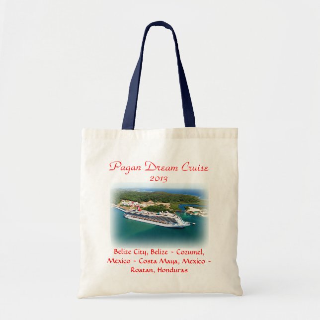 Pagan Dream Cruise Tote Bag (Front)