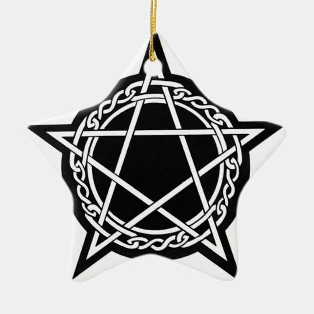 pagan gear ceramic tree decoration (Front)