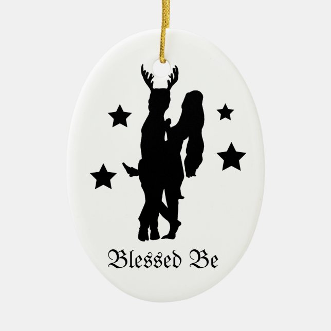 Pagan God and Goddess Ornament (Front)