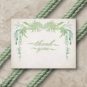 Pagan Handfasting Wedding Thank You Card