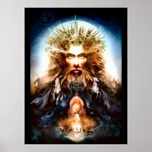 Pagan Jesus Nouveau Print