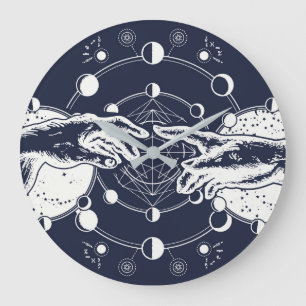 Pagan Large Clock