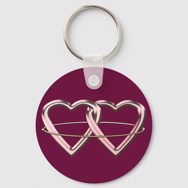 Pagan Marriage Symbol Keychain (Front)