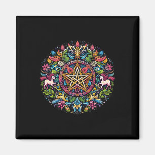 Pagan Pattern Magnet