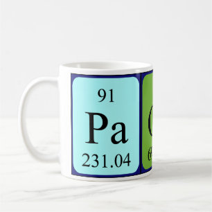 Pagan periodic table name mug