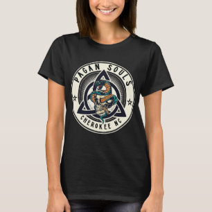 Pagan Souls Cherokee Logo S-Sleeve T-Shirt Women L