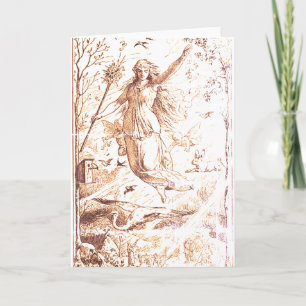 Pagan Spring Celebration Holiday Card