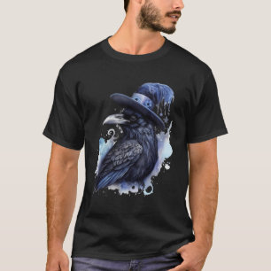 Pagan Symbol Magical Mythical Creatures Raven T-Shirt