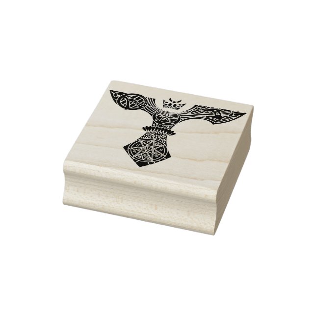 pagan symbols art stamp (Stamp)