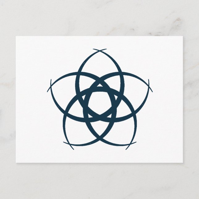 Pagan Symbols Postcard (Front)