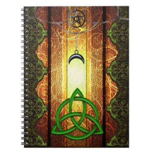 Pagan Tome Dark Magic Spells Wiccan & Witchcraft 1 Notebook