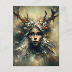 Pagan Woman Elen of the Ways Postcard