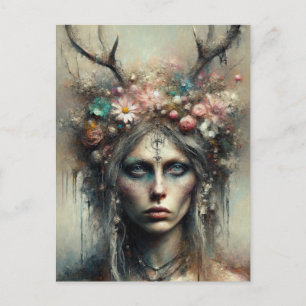 Pagan Woman Postcard