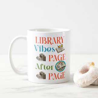 Page After Page Embrace the Library Vibes Coffee Mug