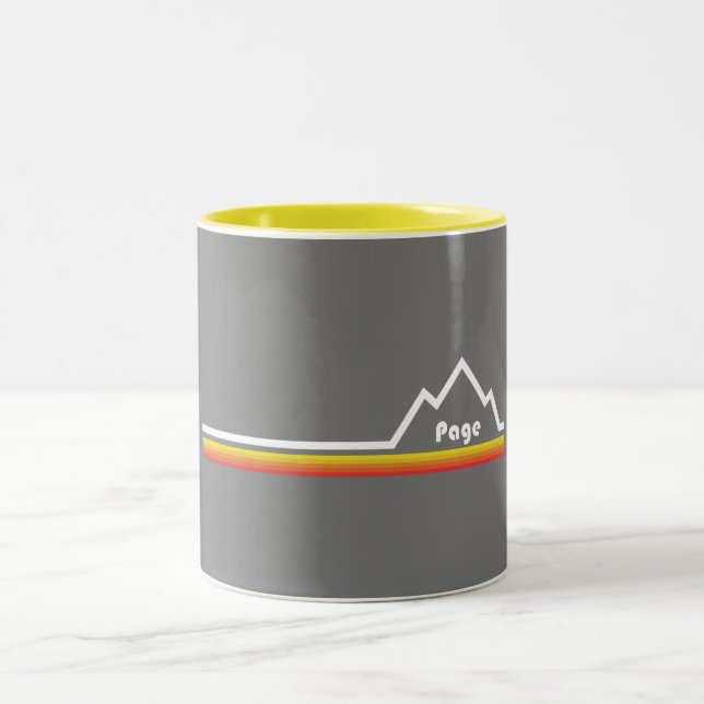 Page Arizona Two-Tone Coffee Mug (Center)