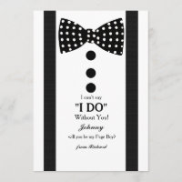 Page Boy Request Card